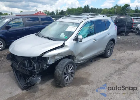 2016 Nissan Rogue Sl from USA, damaged, VIN 5N1AT2MVXGC834231